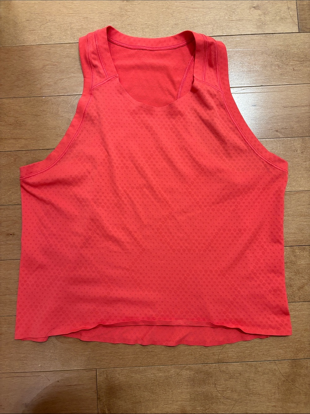 Women's Lululemon Sleeveless Athletic Tank Top - Coral Red